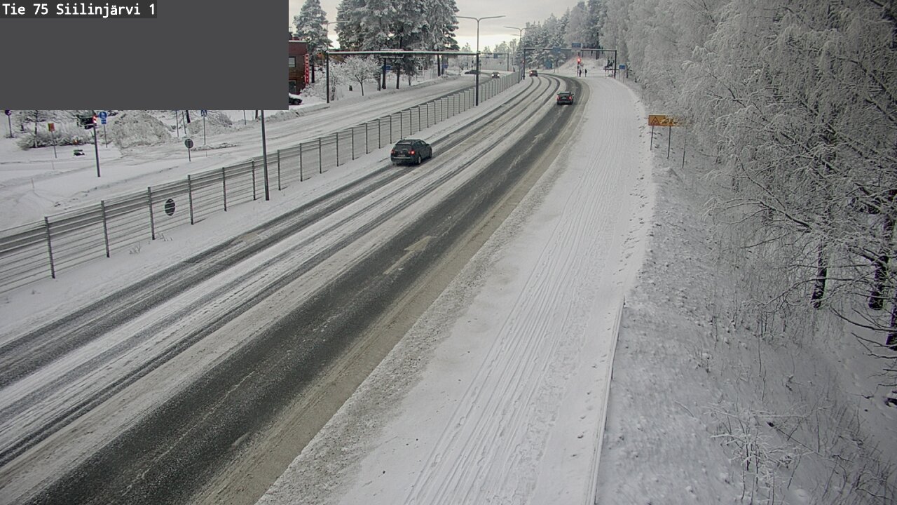 Weather Camera Image Road 75 Siilinjärvi1, Siilinjärvi, Pohjois-Savo