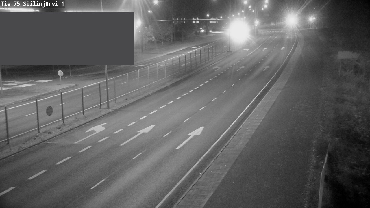 Weather Camera Image Road 75 Siilinjärvi1, Siilinjärvi, Pohjois-Savo
