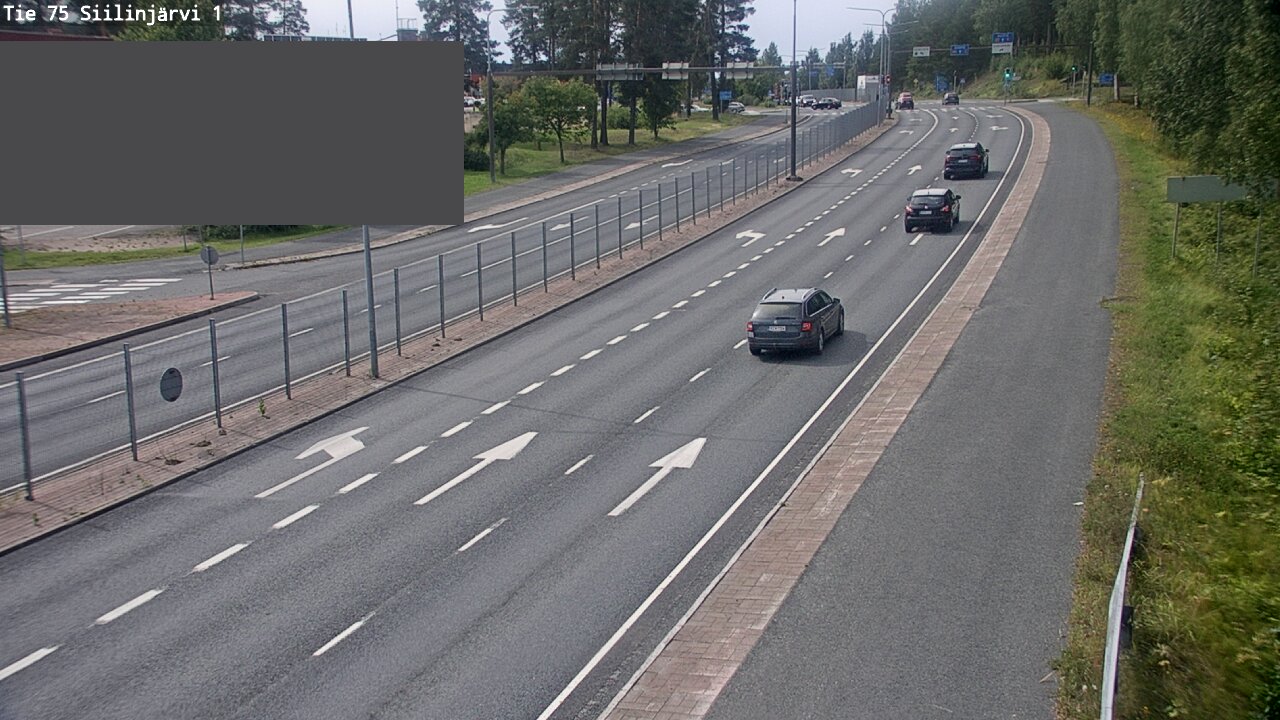 Weather Camera Image Road 75 Siilinjärvi1, Siilinjärvi, Pohjois-Savo