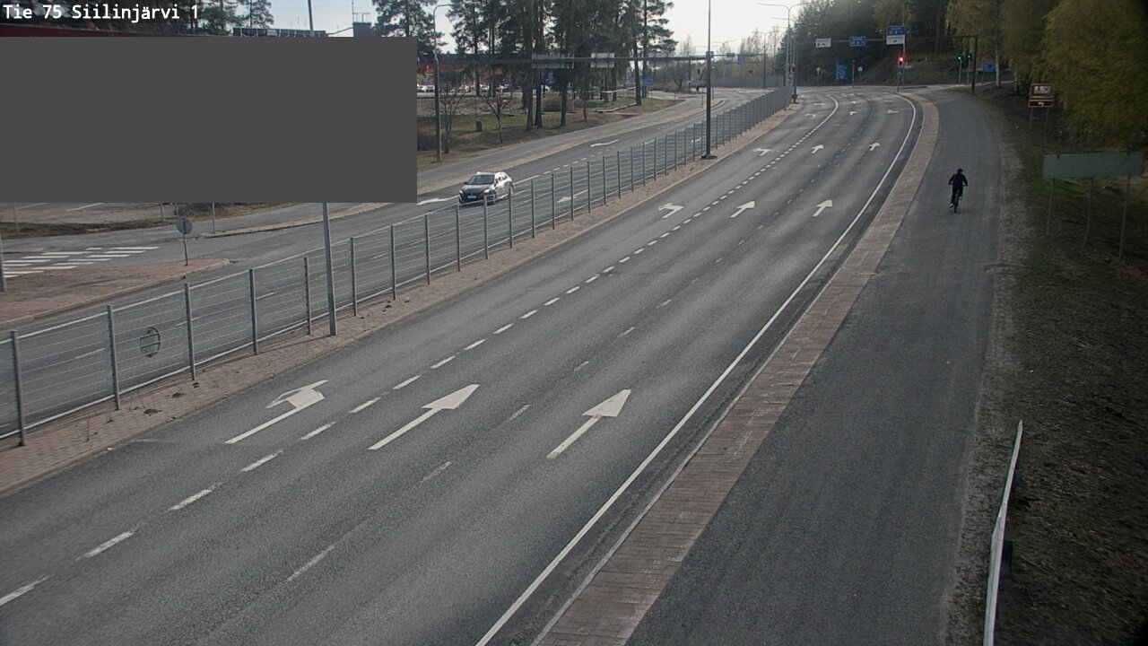 Weather Camera Image Väg 75 Siilinjärvi1, Siilinjärvi, Pohjois-Savo