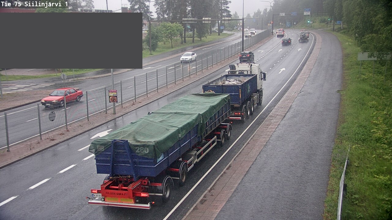 Weather Camera Image Väg 75 Siilinjärvi1, Siilinjärvi, Pohjois-Savo