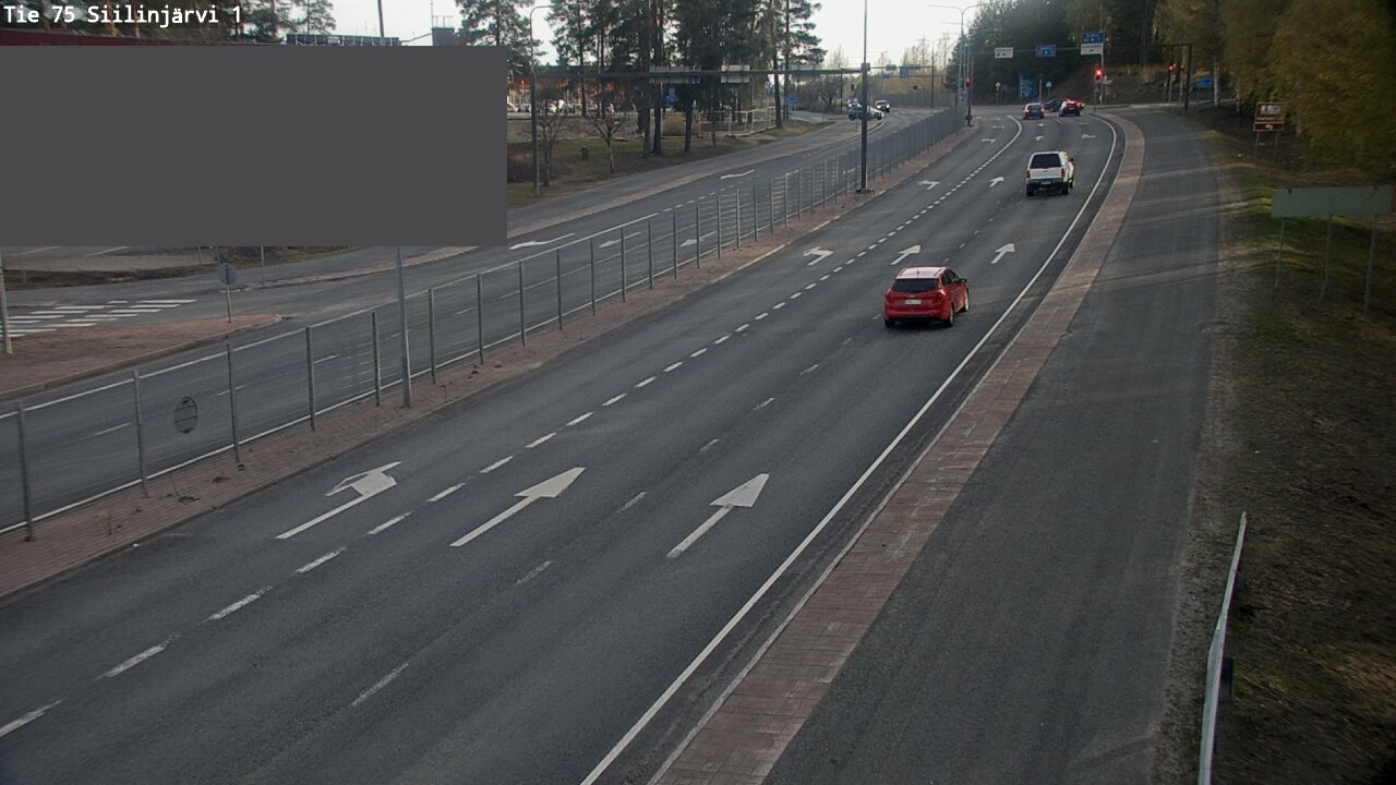 Weather Camera Image Väg 75 Siilinjärvi1, Siilinjärvi, Pohjois-Savo