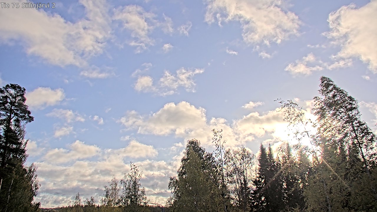 Weather Camera Image Road 75 Siilinjärvi2, Siilinjärvi, Pohjois-Savo