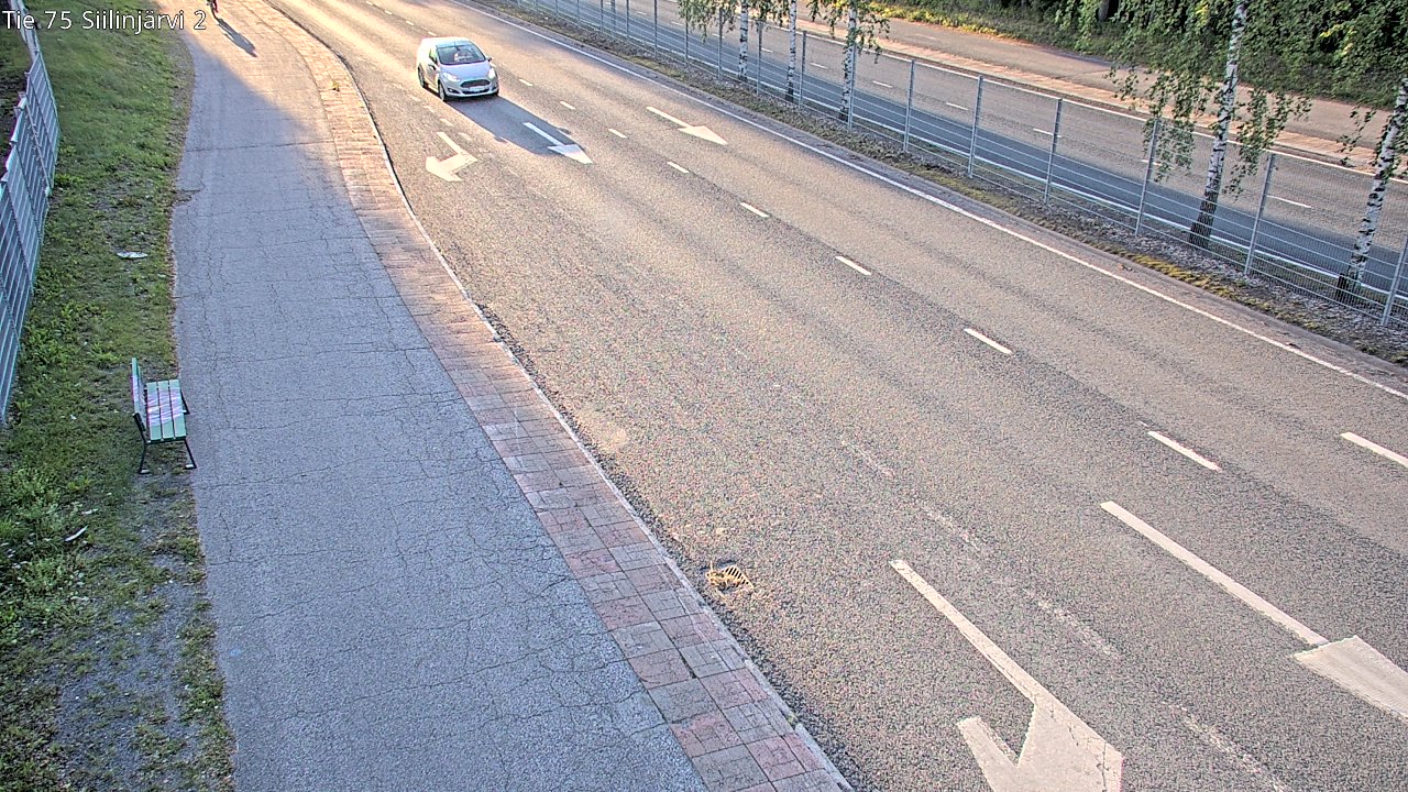 Weather Camera Image Väg 75 Siilinjärvi2, Siilinjärvi, Pohjois-Savo