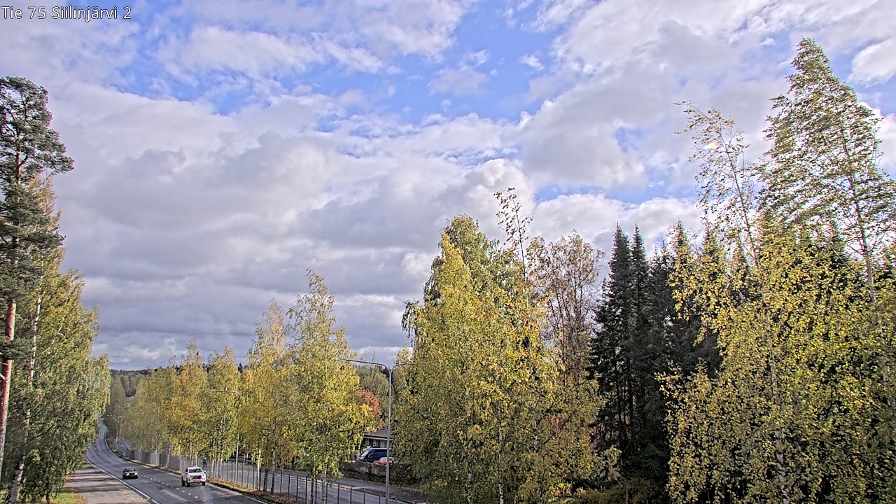 Weather Camera Image Road 75 Siilinjärvi2, Siilinjärvi, Pohjois-Savo