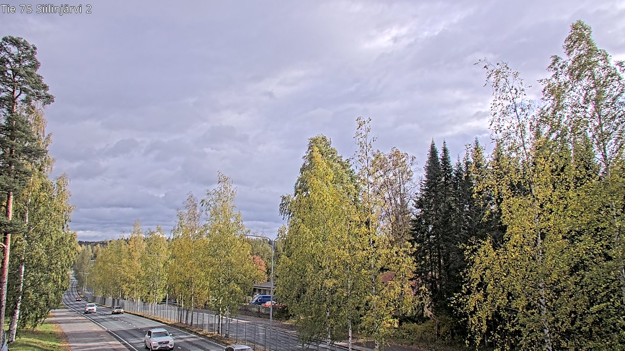 Weather Camera Image Väg 75 Siilinjärvi2, Siilinjärvi, Pohjois-Savo