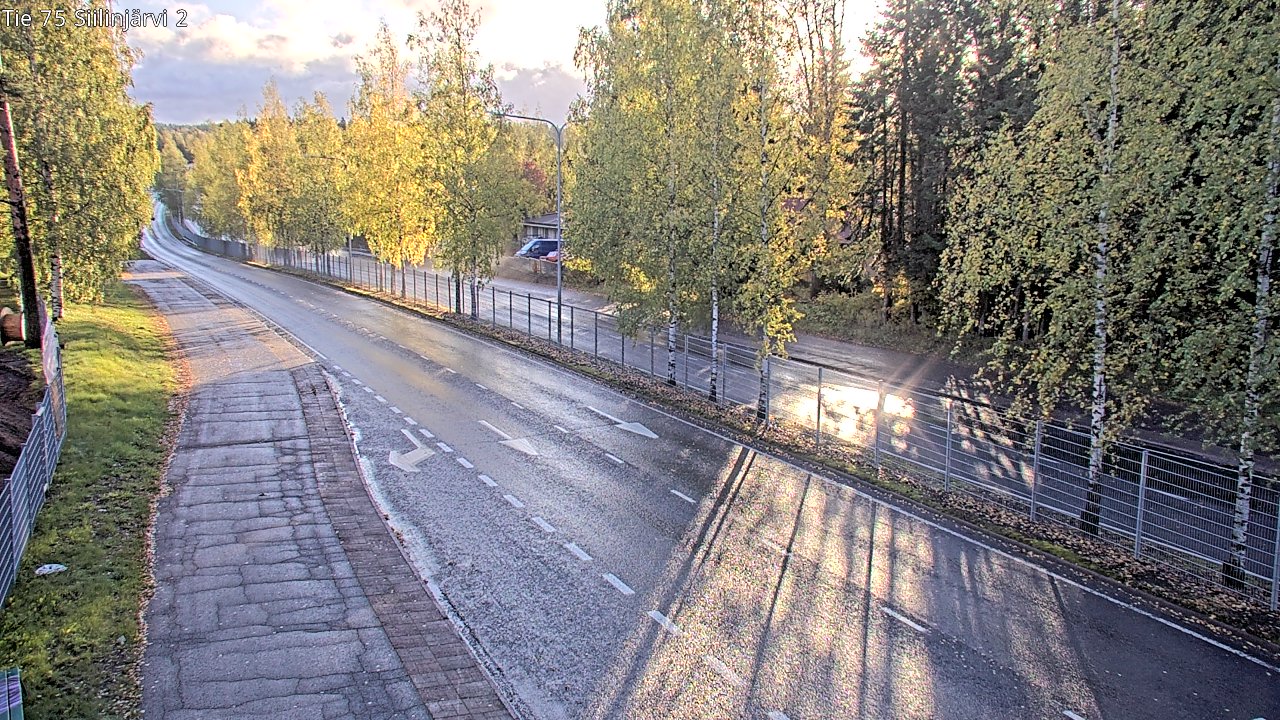Weather Camera Image Road 75 Siilinjärvi2, Siilinjärvi, Pohjois-Savo