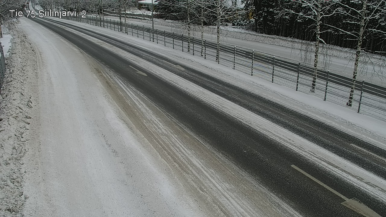 Weather Camera Image Road 75 Siilinjärvi2, Siilinjärvi, Pohjois-Savo
