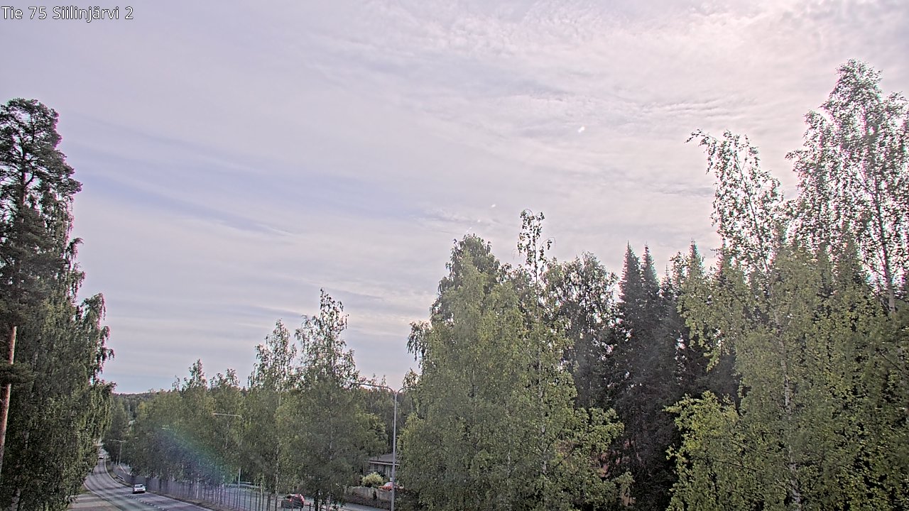 Weather Camera Image Road 75 Siilinjärvi2, Siilinjärvi, Pohjois-Savo