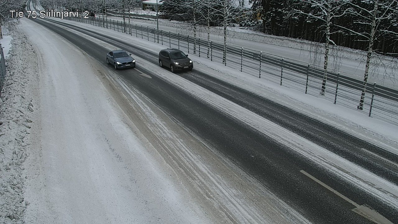 Weather Camera Image Road 75 Siilinjärvi2, Siilinjärvi, Pohjois-Savo