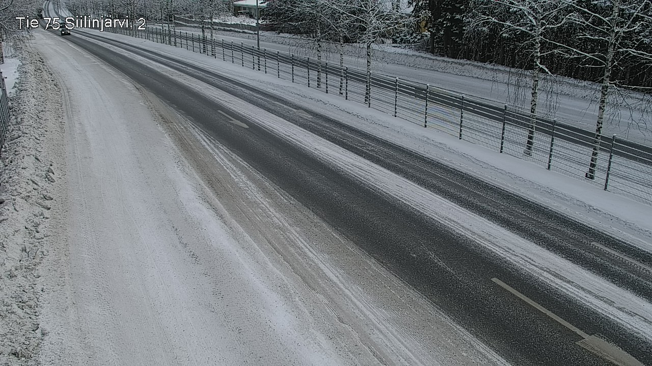 Weather Camera Image Road 75 Siilinjärvi2, Siilinjärvi, Pohjois-Savo