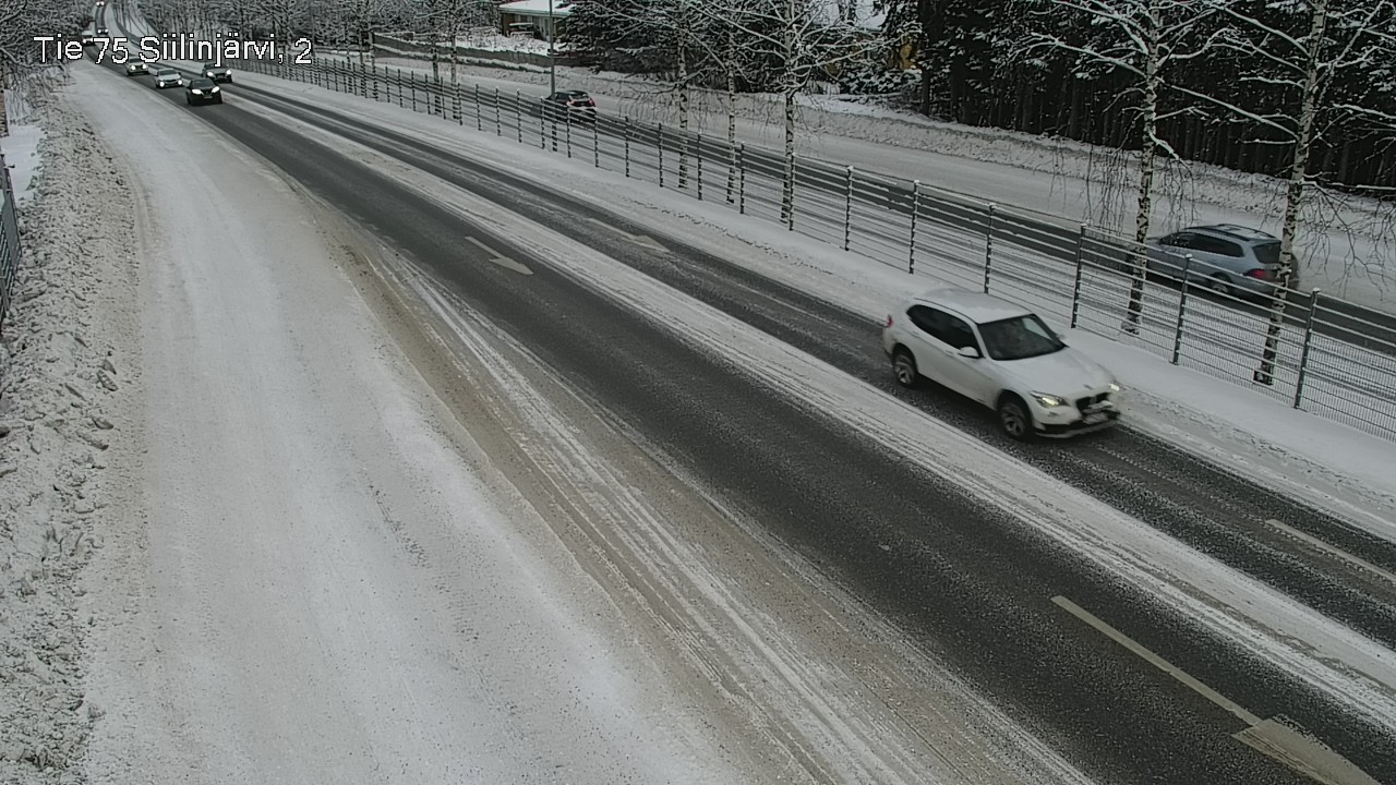 Weather Camera Image Road 75 Siilinjärvi2, Siilinjärvi, Pohjois-Savo