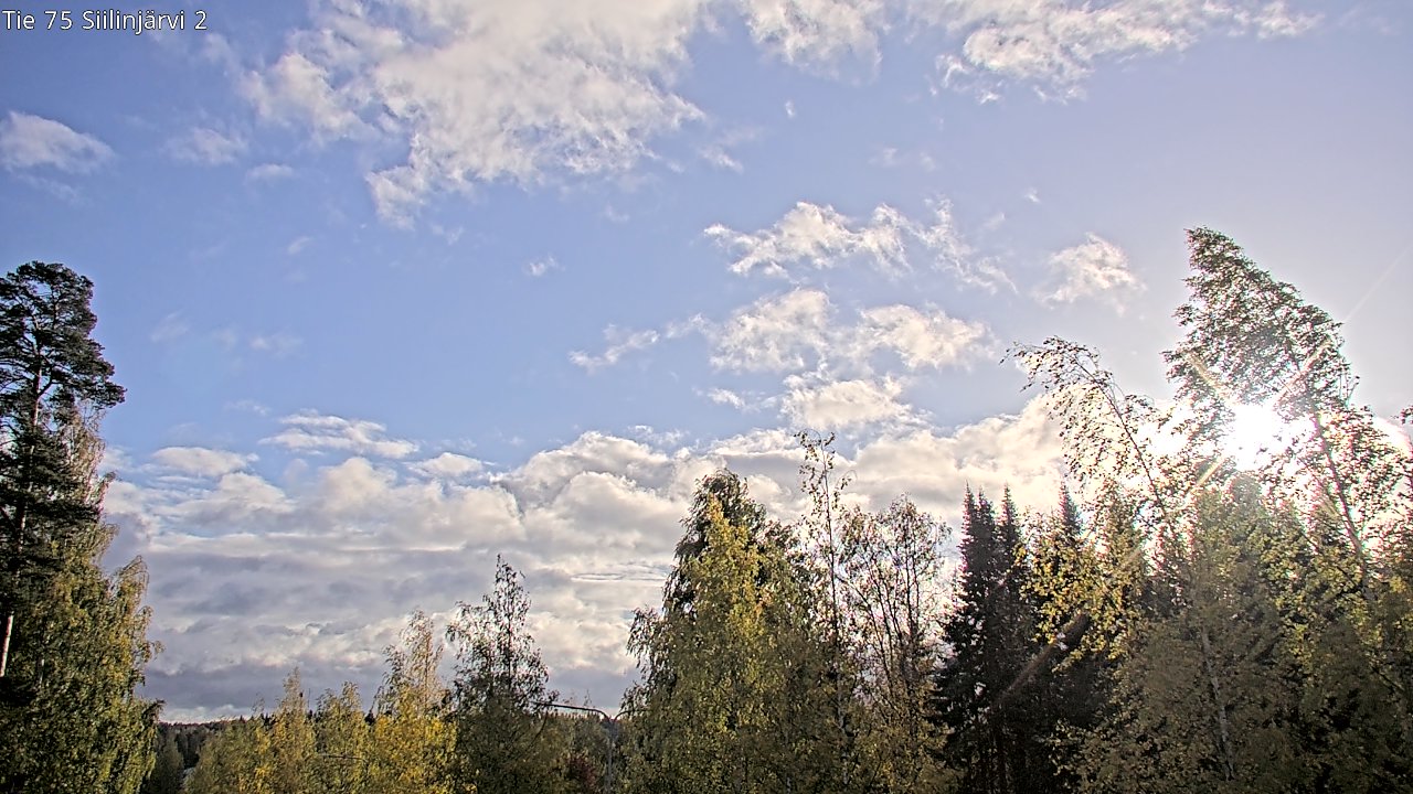 Weather Camera Image Road 75 Siilinjärvi2, Siilinjärvi, Pohjois-Savo