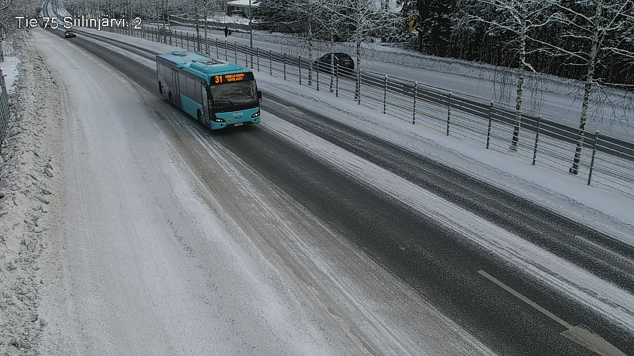 Weather Camera Image Road 75 Siilinjärvi2, Siilinjärvi, Pohjois-Savo