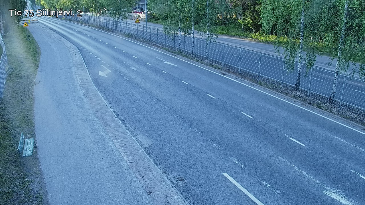 Weather Camera Image Väg 75 Siilinjärvi2, Siilinjärvi, Pohjois-Savo