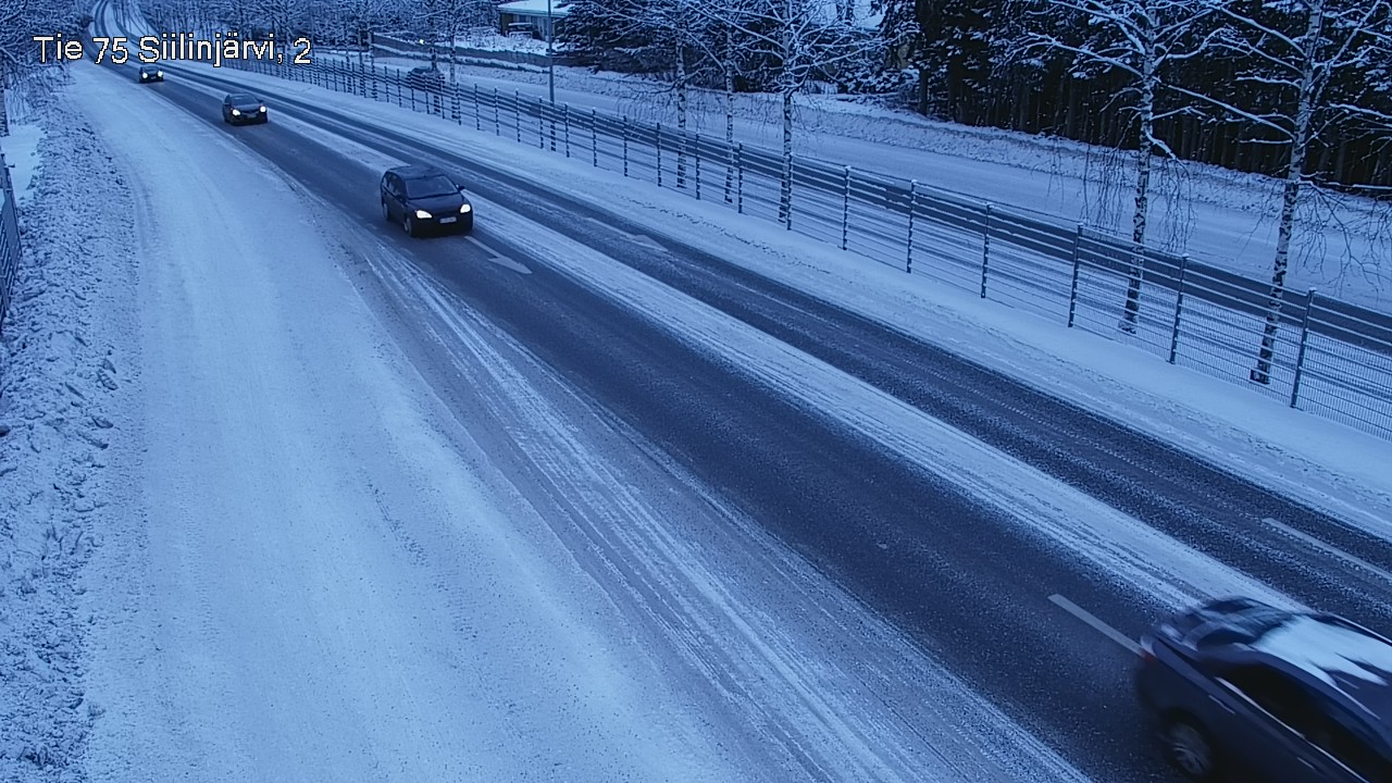 Weather Camera Image Road 75 Siilinjärvi2, Siilinjärvi, Pohjois-Savo