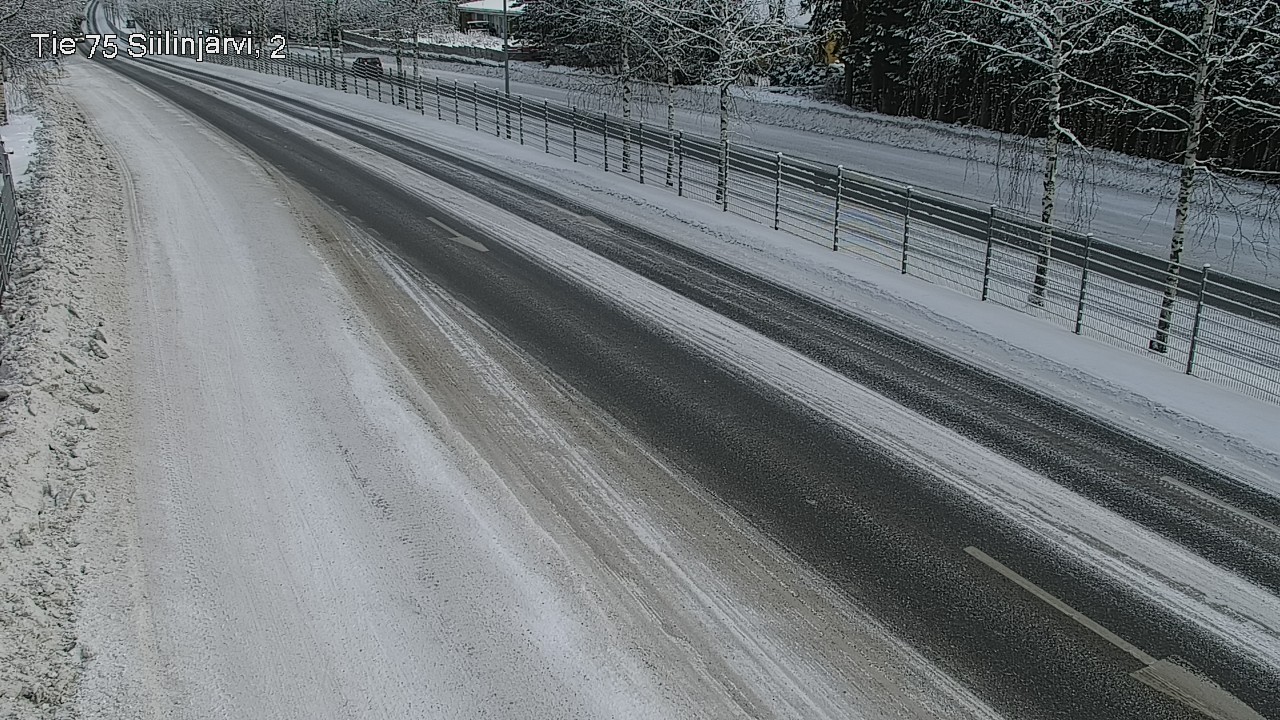 Weather Camera Image Road 75 Siilinjärvi2, Siilinjärvi, Pohjois-Savo