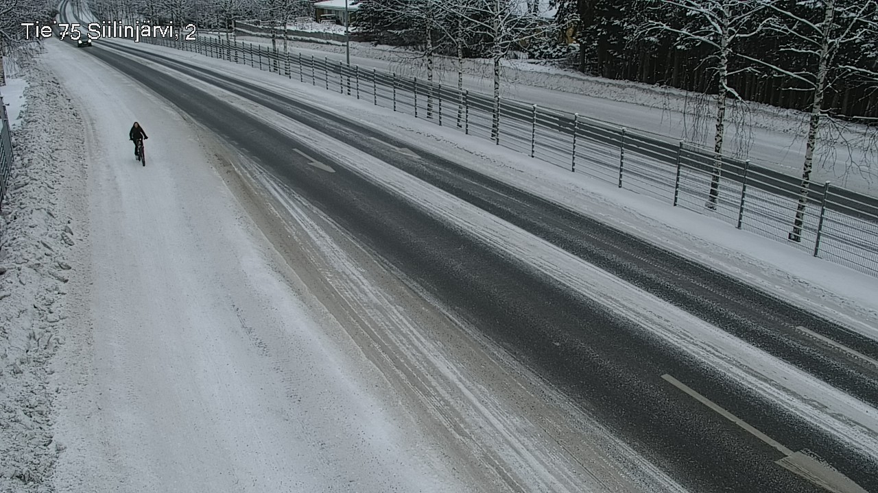 Weather Camera Image Road 75 Siilinjärvi2, Siilinjärvi, Pohjois-Savo
