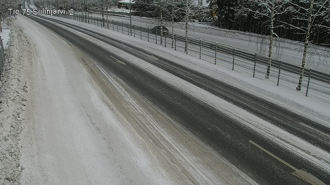 Weather Camera Image Road 75 Siilinjärvi2, Siilinjärvi, Pohjois-Savo