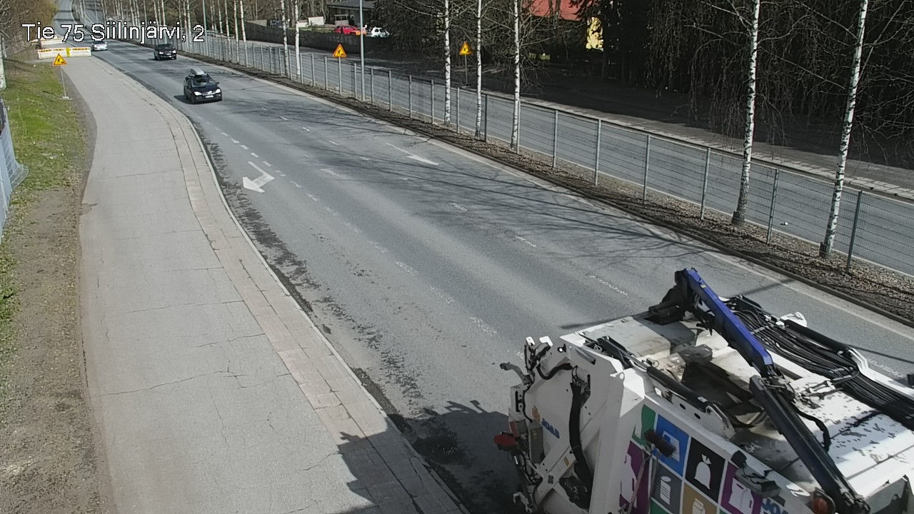 Weather Camera Image Road 75 Siilinjärvi2, Siilinjärvi, Pohjois-Savo