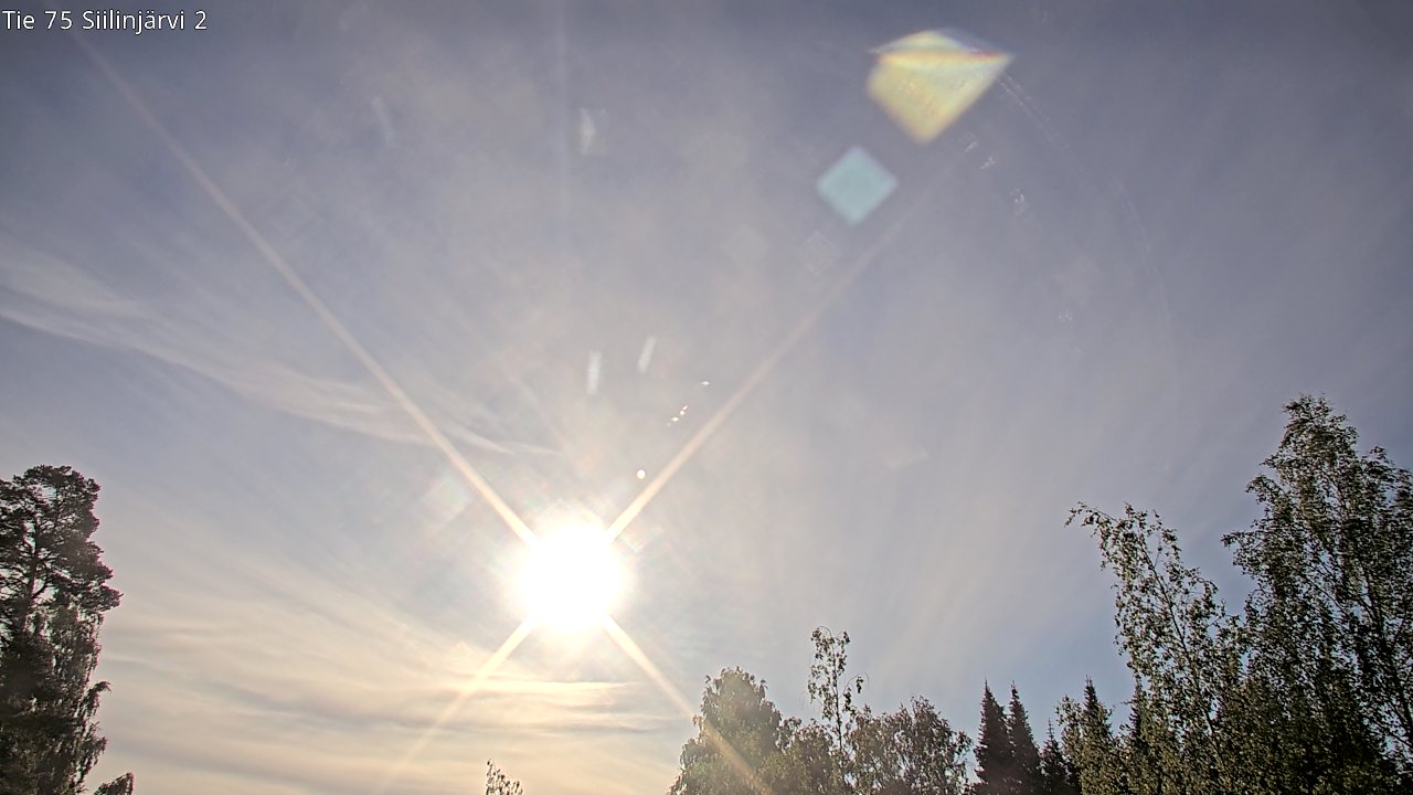 Weather Camera Image Road 75 Siilinjärvi2, Siilinjärvi, Pohjois-Savo
