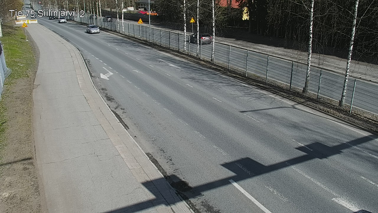 Weather Camera Image Väg 75 Siilinjärvi2, Siilinjärvi, Pohjois-Savo