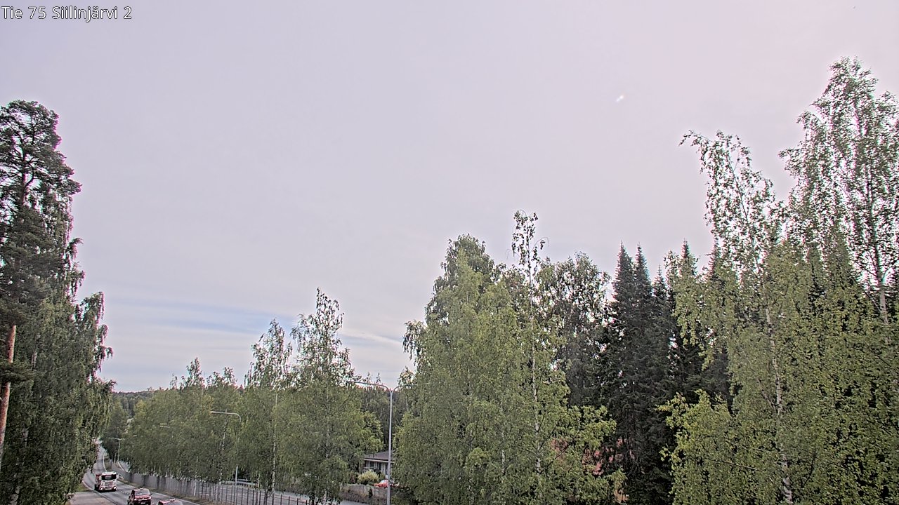Weather Camera Image Road 75 Siilinjärvi2, Siilinjärvi, Pohjois-Savo