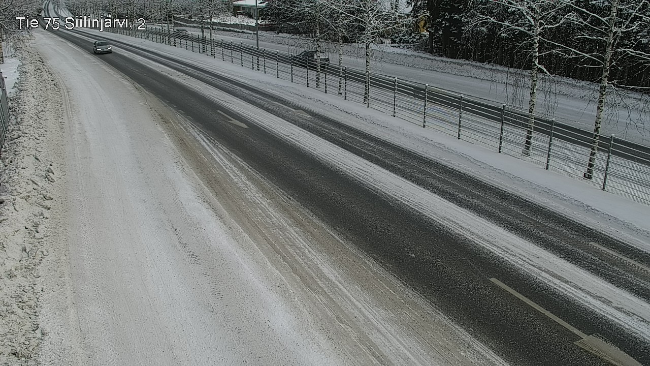 Weather Camera Image Road 75 Siilinjärvi2, Siilinjärvi, Pohjois-Savo