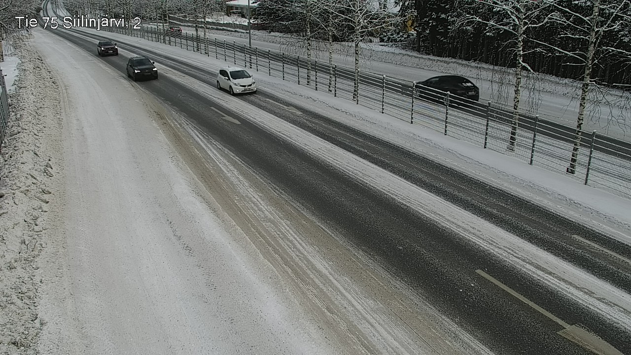 Weather Camera Image Road 75 Siilinjärvi2, Siilinjärvi, Pohjois-Savo