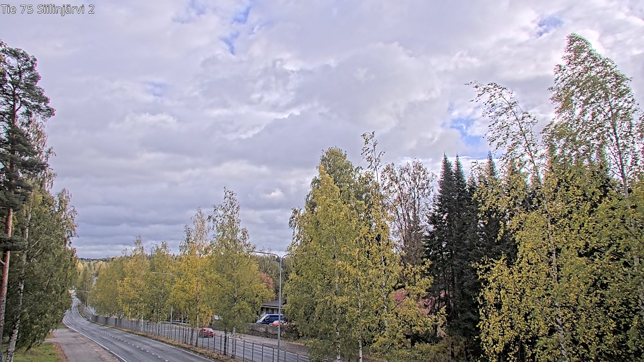 Weather Camera Image Road 75 Siilinjärvi2, Siilinjärvi, Pohjois-Savo