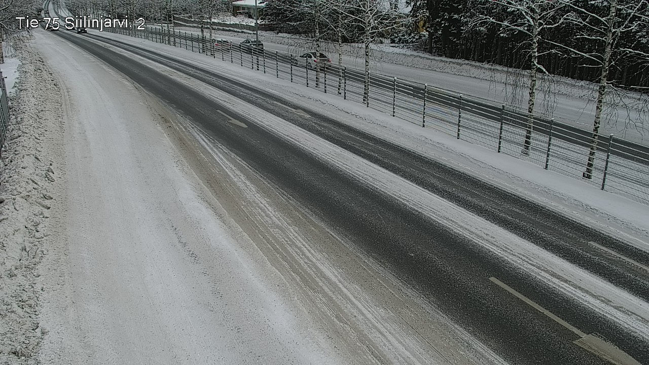 Weather Camera Image Road 75 Siilinjärvi2, Siilinjärvi, Pohjois-Savo