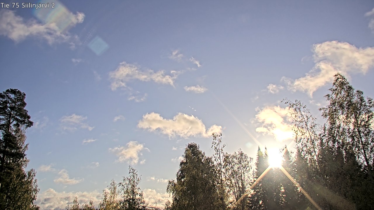Weather Camera Image Road 75 Siilinjärvi2, Siilinjärvi, Pohjois-Savo