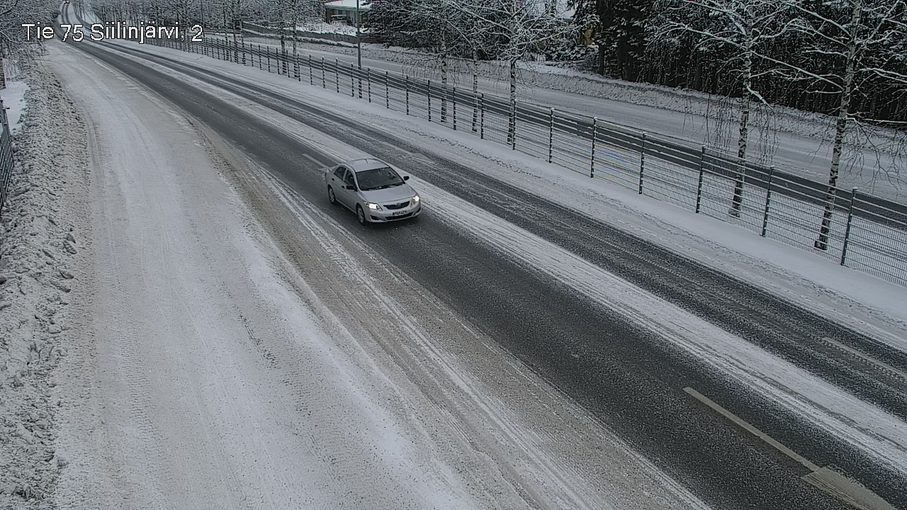 Weather Camera Image Road 75 Siilinjärvi2, Siilinjärvi, Pohjois-Savo