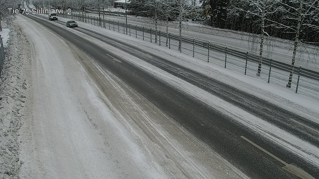 Weather Camera Image Road 75 Siilinjärvi2, Siilinjärvi, Pohjois-Savo