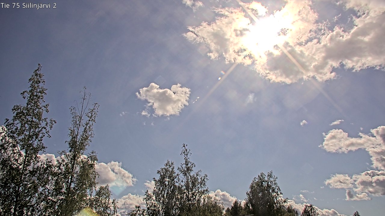 Weather Camera Image Väg 75 Siilinjärvi2, Siilinjärvi, Pohjois-Savo