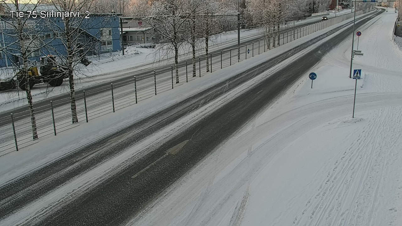 Weather Camera Image Road 75 Siilinjärvi2, Siilinjärvi, Pohjois-Savo