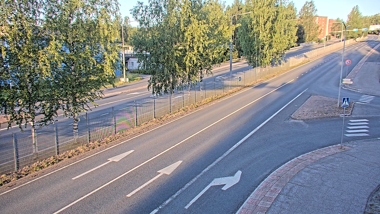 Weather Camera Image Väg 75 Siilinjärvi2, Siilinjärvi, Pohjois-Savo