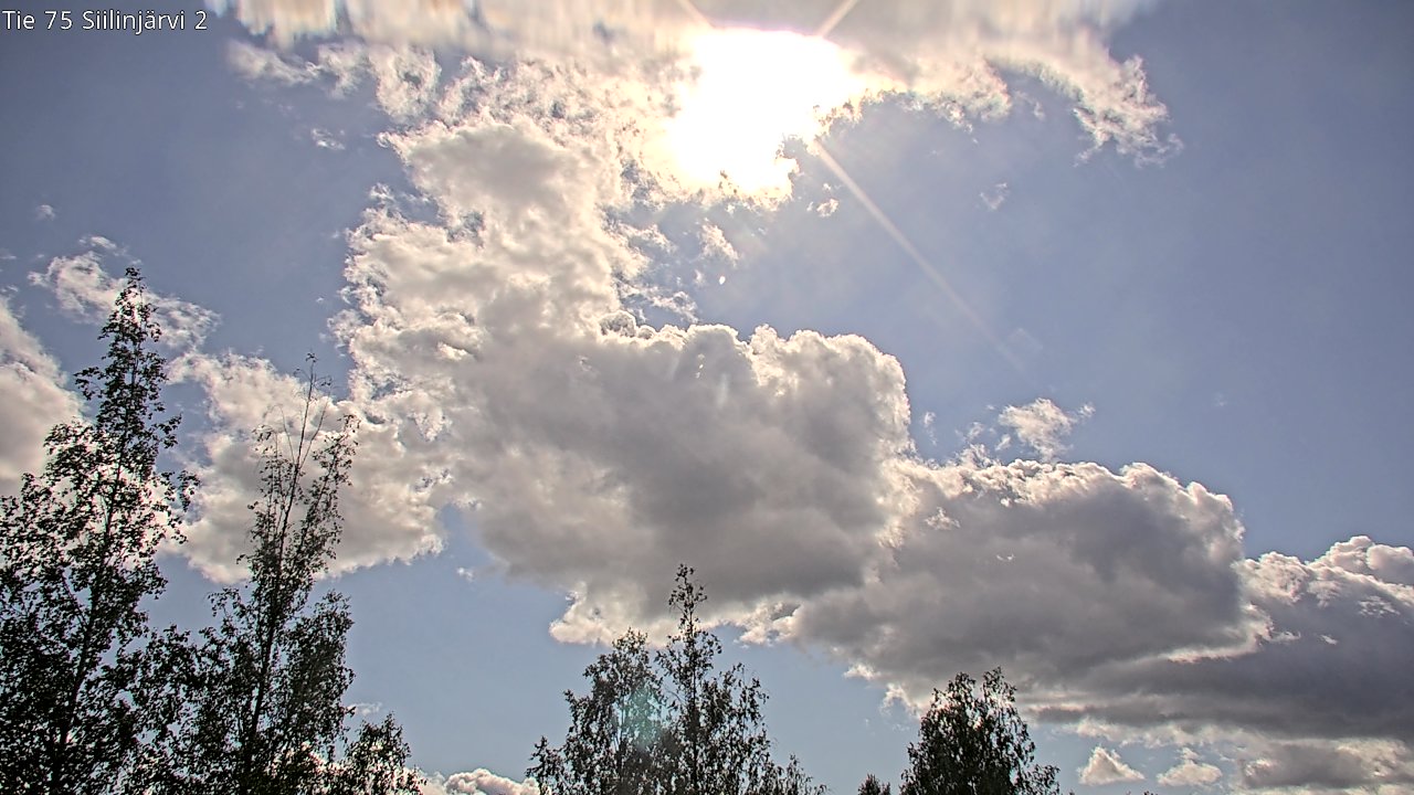Weather Camera Image Väg 75 Siilinjärvi2, Siilinjärvi, Pohjois-Savo