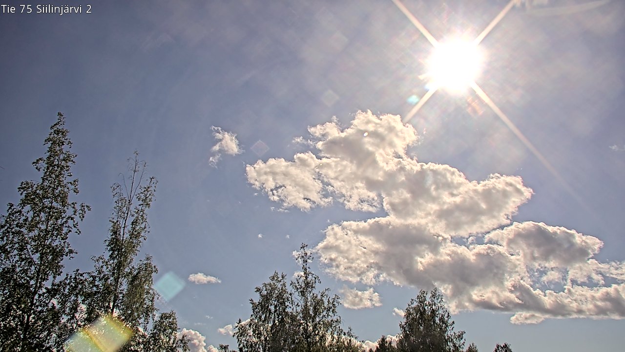 Weather Camera Image Väg 75 Siilinjärvi2, Siilinjärvi, Pohjois-Savo