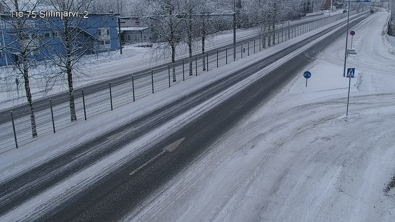Weather Camera Image Road 75 Siilinjärvi2, Siilinjärvi, Pohjois-Savo