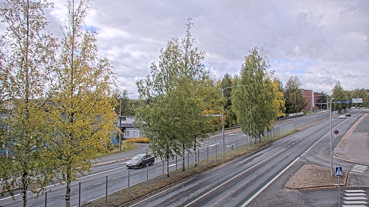 Weather Camera Image Road 75 Siilinjärvi2, Siilinjärvi, Pohjois-Savo