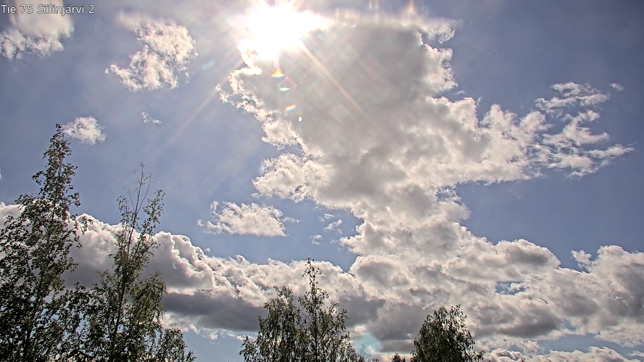 Weather Camera Image Väg 75 Siilinjärvi2, Siilinjärvi, Pohjois-Savo