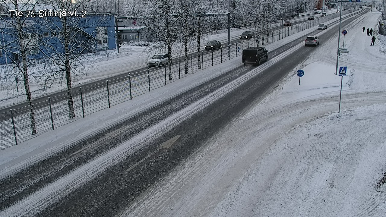 Weather Camera Image Road 75 Siilinjärvi2, Siilinjärvi, Pohjois-Savo