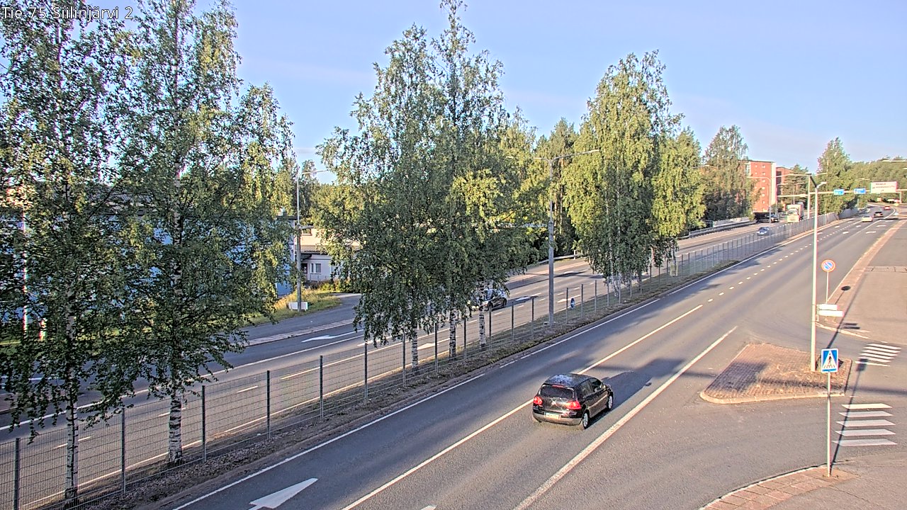 Weather Camera Image Väg 75 Siilinjärvi2, Siilinjärvi, Pohjois-Savo