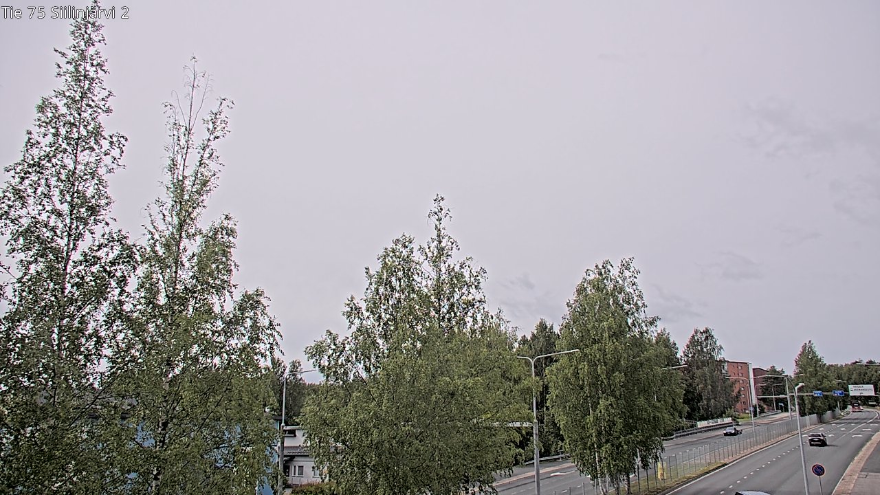 Weather Camera Image Road 75 Siilinjärvi2, Siilinjärvi, Pohjois-Savo