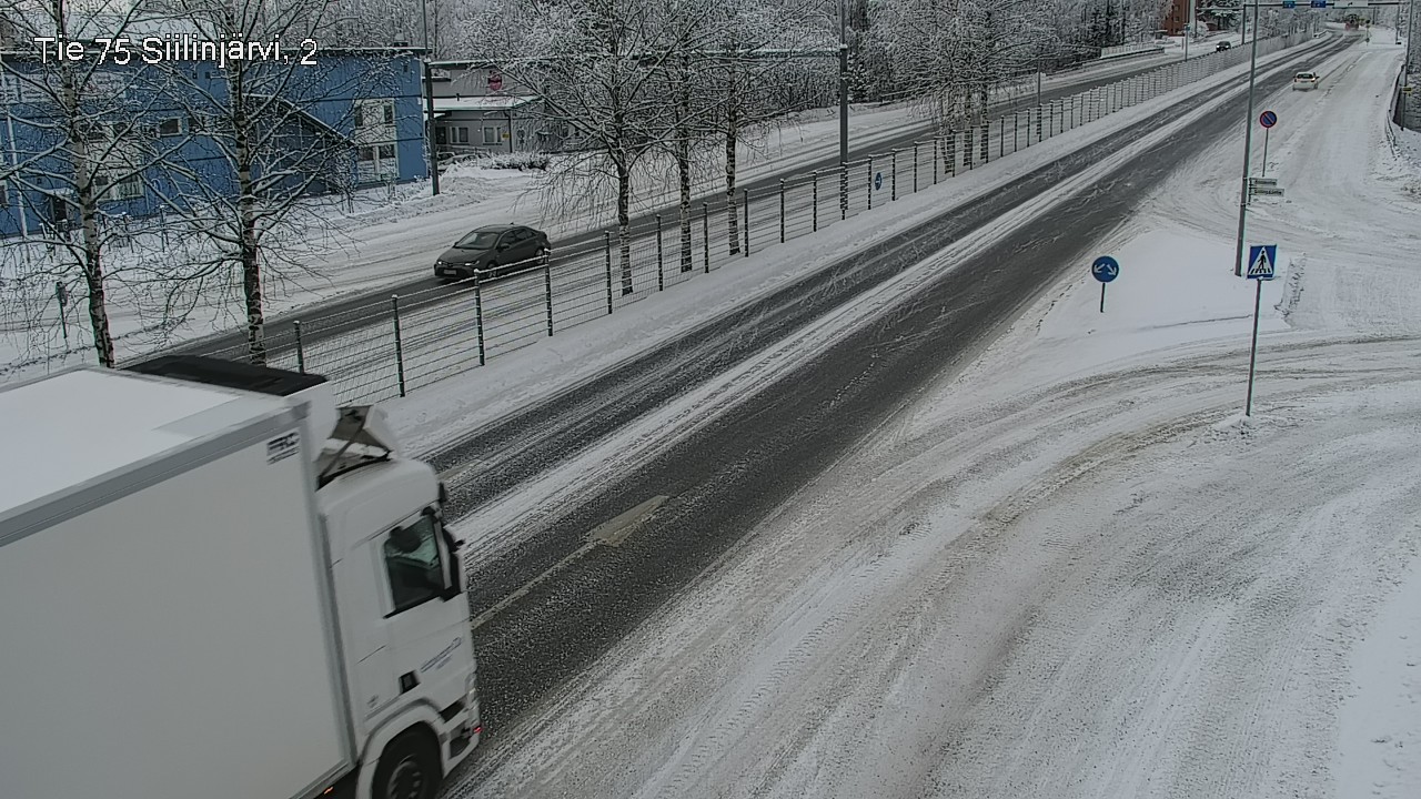 Weather Camera Image Road 75 Siilinjärvi2, Siilinjärvi, Pohjois-Savo