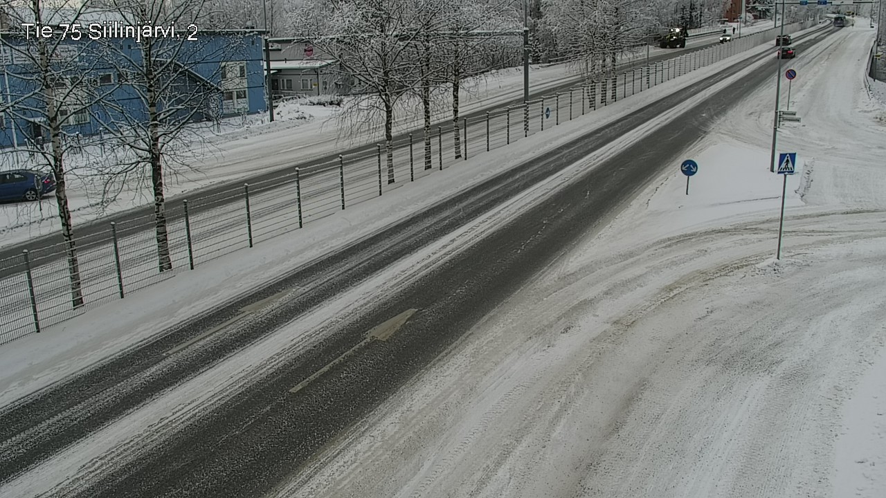 Weather Camera Image Road 75 Siilinjärvi2, Siilinjärvi, Pohjois-Savo