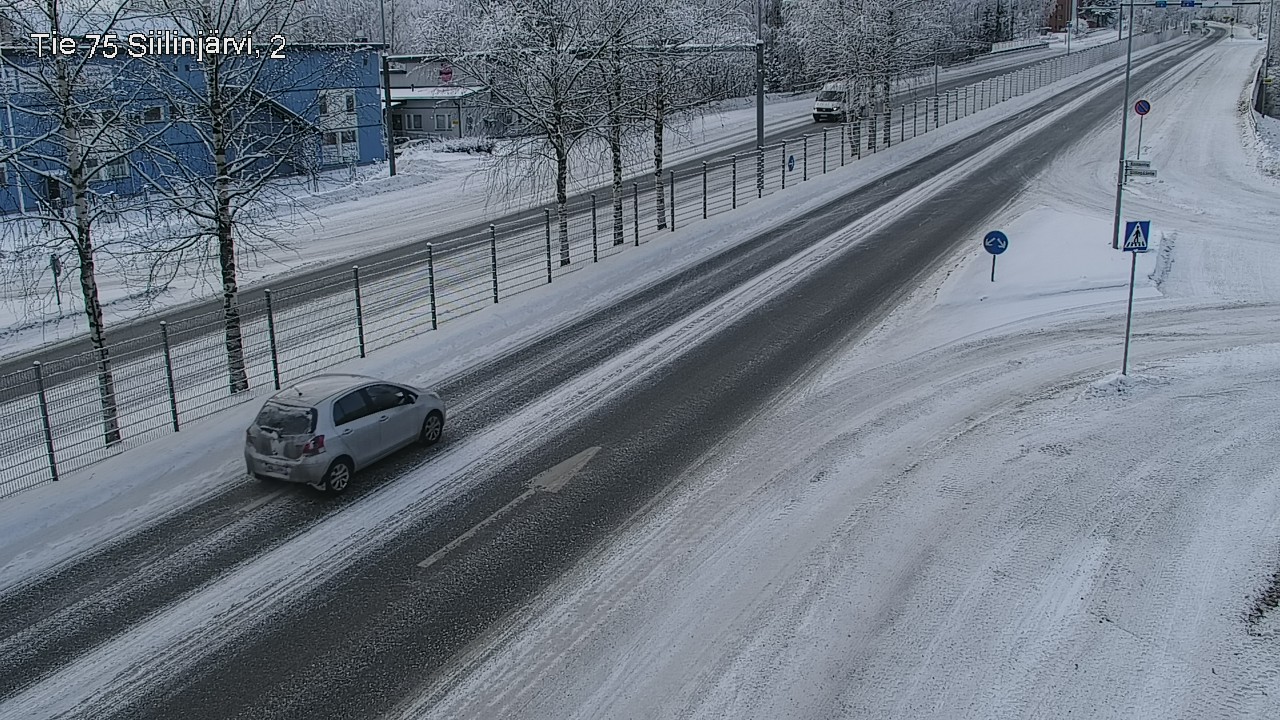 Weather Camera Image Road 75 Siilinjärvi2, Siilinjärvi, Pohjois-Savo