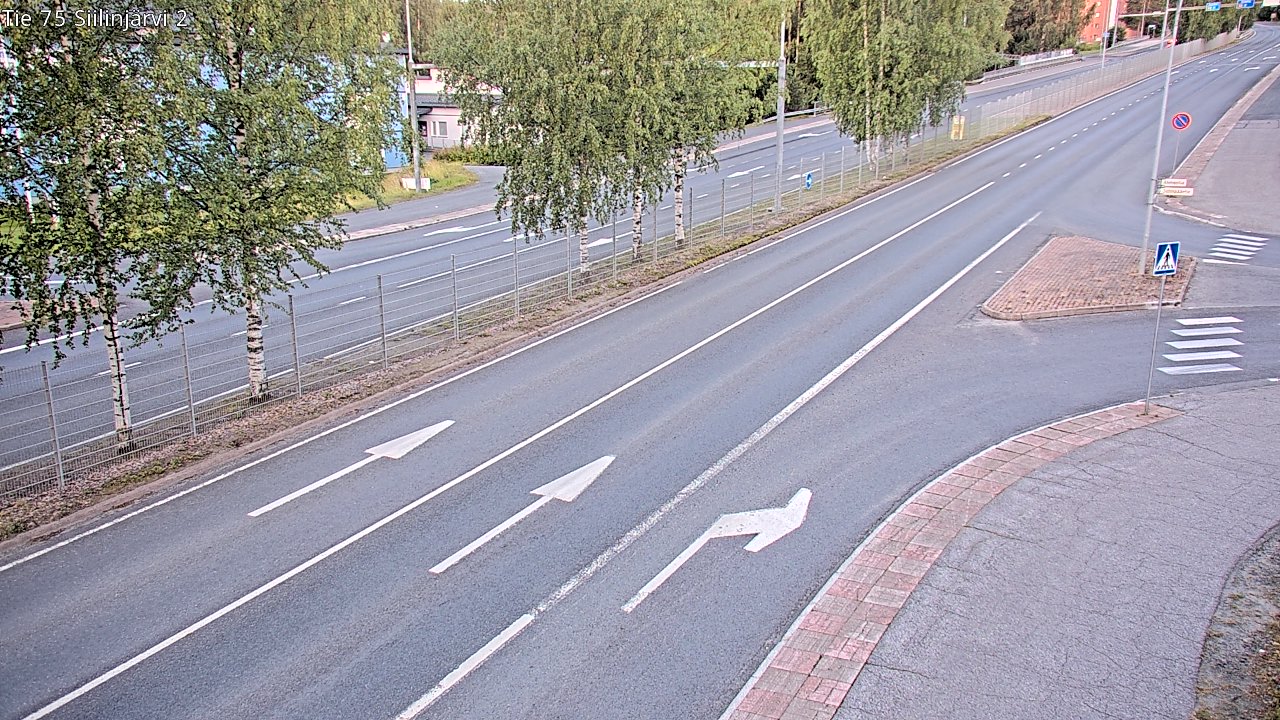 Weather Camera Image Väg 75 Siilinjärvi2, Siilinjärvi, Pohjois-Savo
