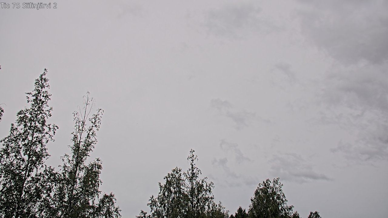 Weather Camera Image Road 75 Siilinjärvi2, Siilinjärvi, Pohjois-Savo
